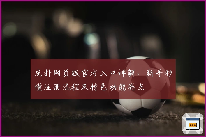 虎扑网页版官方入口详解，新手秒懂注册流程及特色功能亮点